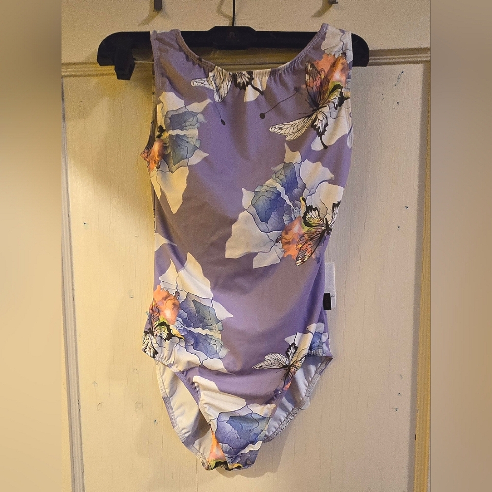 Floral Butterfly Leotard
